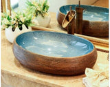 Ceramic Bathroom Wash Face Basin