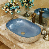 Ceramic Bathroom Wash Face Basin