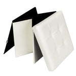 Low Stool Leather Stool