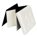 Low Stool Leather Stool