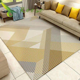 Abstract Geometric Wood Floor