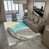 Abstract Geometric Wood Floor