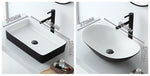Ceramic Basin  Bathroom Faucet White