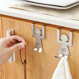 2PCS/Set  Stainless Steel Kitchen Hanger