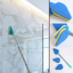Clean Brush Scrubber Telescoping Mop