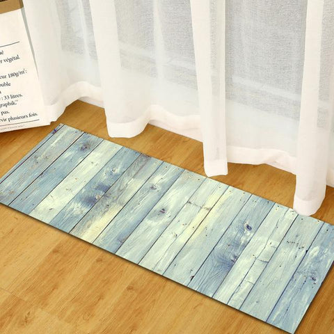 Wood Pattern Carpet  Floor Mats