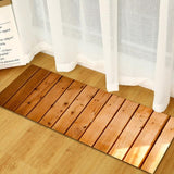 Wood Pattern Carpet  Floor Mats