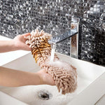 Long Handle Chenille Flat Mop