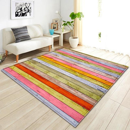 3D Wood  Hallway Floor Bedroom