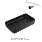 Ceramic Bathroom Sink White  Basin