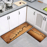 Wood  Living Room Floor Mat