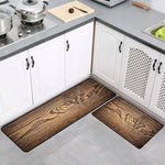 Wood  Living Room Floor Mat