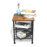 Wooden Bedside Table  Living
