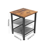 Wooden Bedside Table  Living