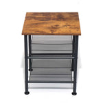 Wooden Bedside Table  Living