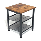 Wooden Bedside Table  Living