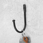 2Pcs Black Iron  Vintage Hanger