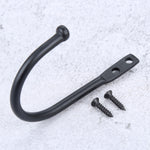 2Pcs Black Iron  Vintage Hanger