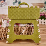 Plastic Chair Easy Storage
