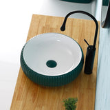 Ceramic Small Bathroom  Counter Basin