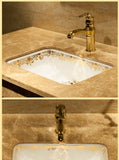 Ceramic Under Counter Basin Cloakroom