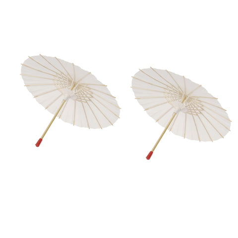 White Paper Parasol Craft Decorative